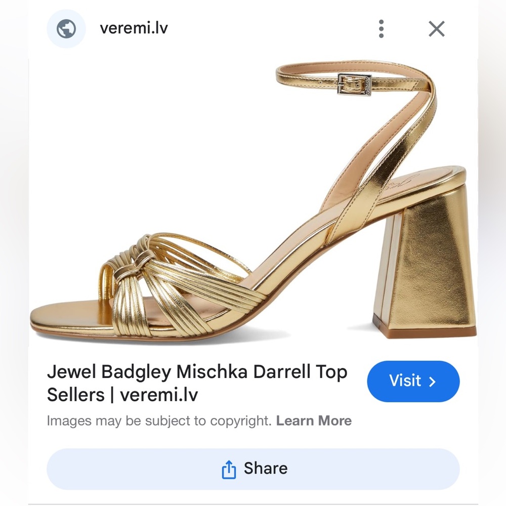 Michelle Ankle Strap Sandal (Women)
Jewel Badgley Mischka NWT - Picture 2 of 7